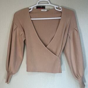 Lush womens medium sweater Ethereal‎ Barbiecore Balletcore Mermaidcore Whimsy